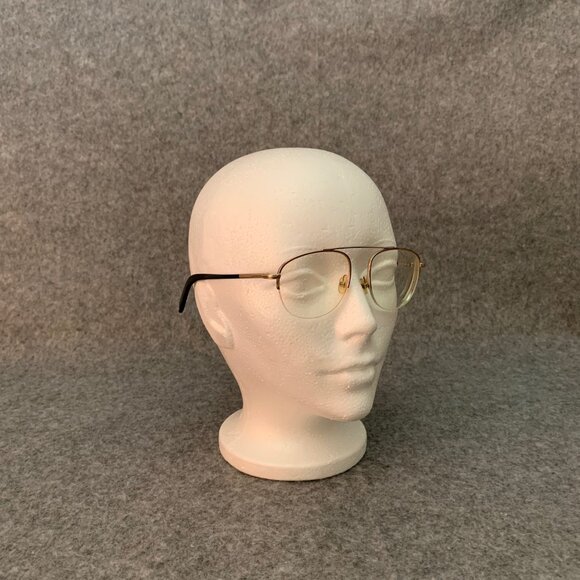 Tom Ford Vintage Black Gold Half Rim Optical/Prescription Eyeglasses Frame - Picture 4 of 15